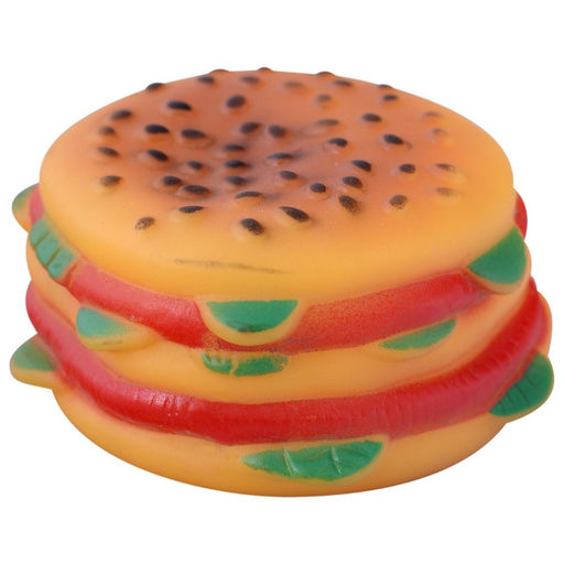 Игрушка для питомцев "Гамбургер" (4,5х8 см)