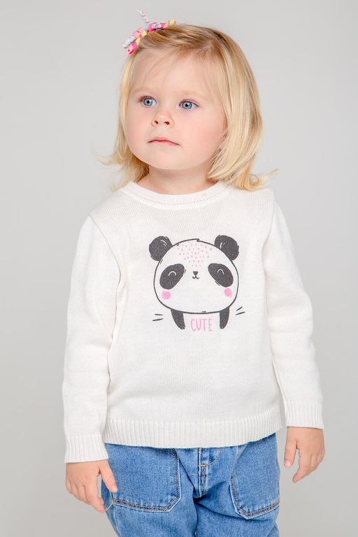 Crockid _ КВ 30115/х/светло-молочный джемпер д/дет яс  фото 2