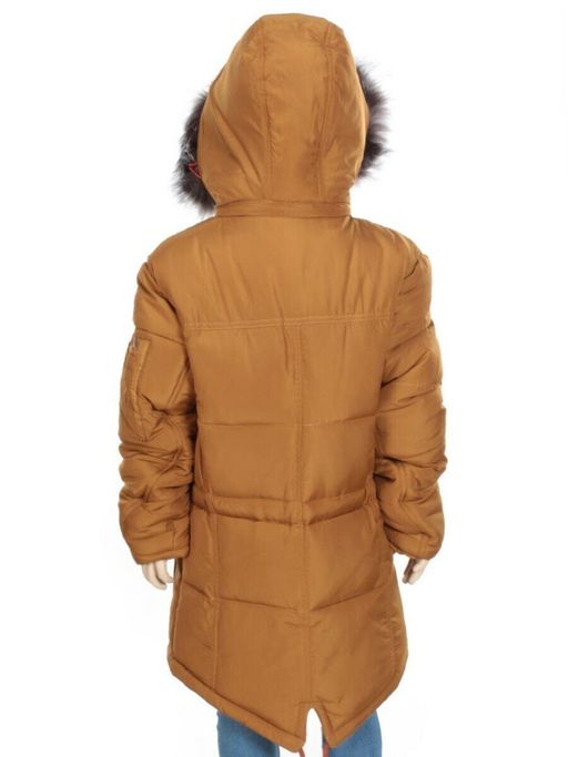 G-19 BROWN Куртка аляска детская для мальчика