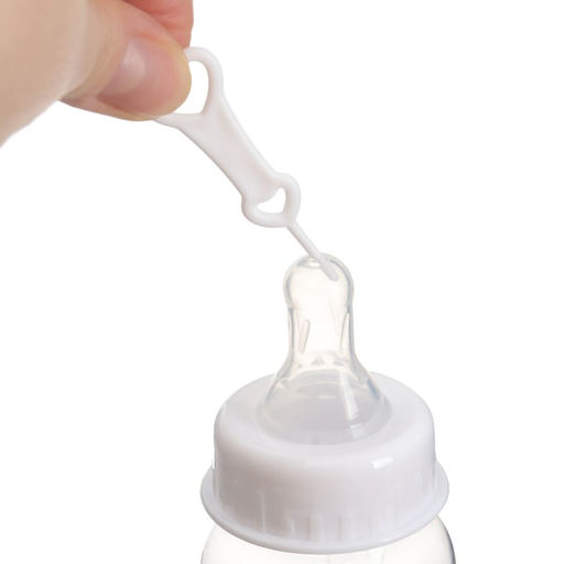 Бутылочка для кормления, 60 мл, +3 мес., цвет лиловый - Крошка я фото 9