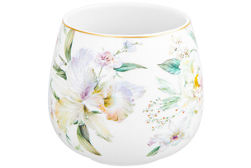 Кружка 400 мл 12,5*9,5*8,5 см Корнелия бочонок NEW BONE CHINA - Elan gallery фото 6