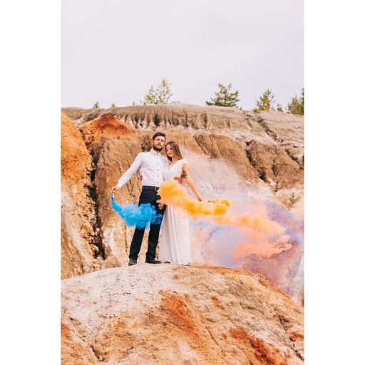 Цена за 5 шт. Цветной дым, заряд 0,8 дюйма, ОПТИ, 60 сек, цена за 1 шт, микс из 5 шт, 15,5 см - Simaland фото 6