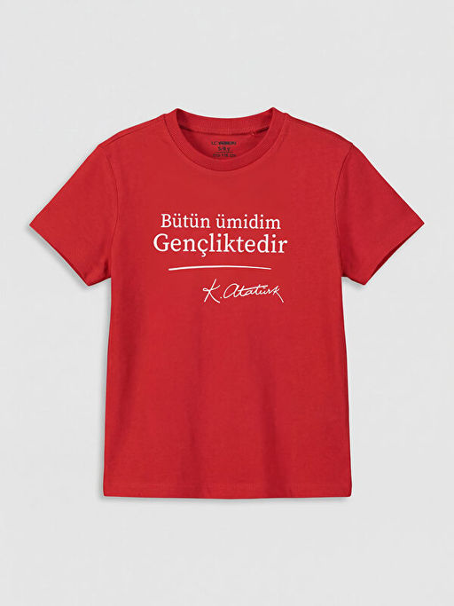 Atat?rk Bask?l? Erkek ?ocuk Ti??rt