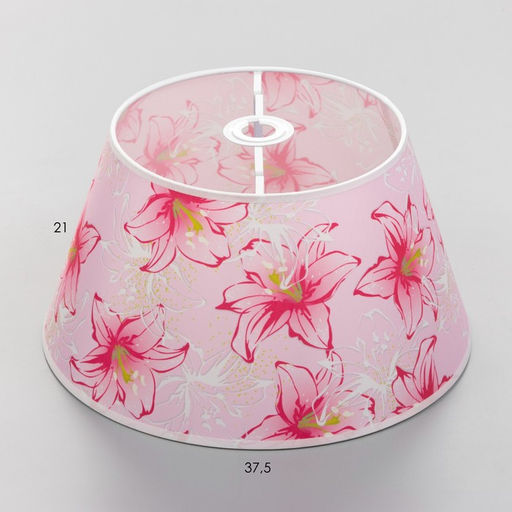 Абажур для светильника универсальный BayerLux Крупные цветы, Е27/Е14, 38?38?21 см  фото 4