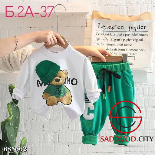 Костюм двойка детский с принтом