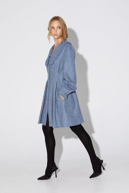 Платье Pirs 4821 синий  фото 4