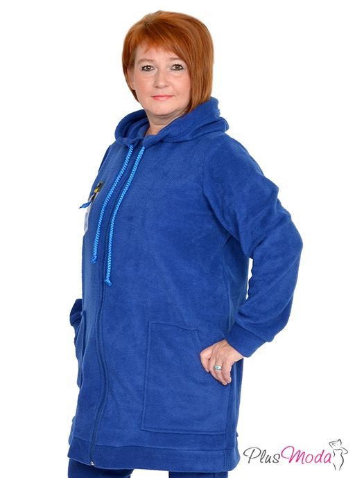 Толстовка Модель №1017 размеры 44-84 - Plusmoda фото 8