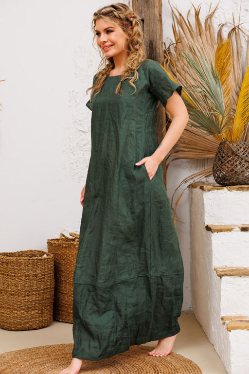 Платье AMORI 9724 изумруд  фото 3