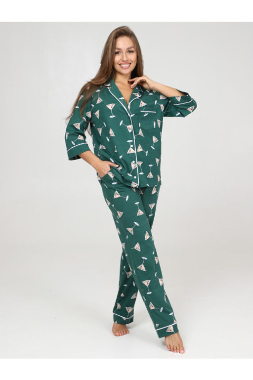 Пижама женская П-118 мартини - Хороший трикотаж фото 3