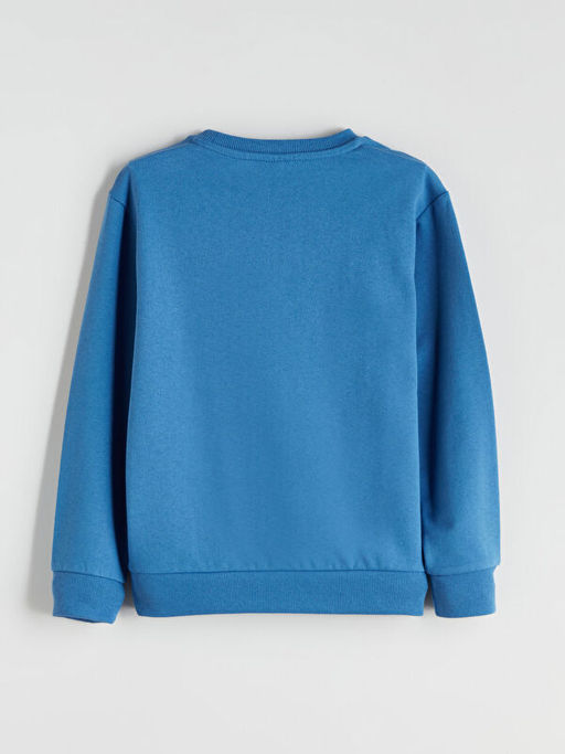 Bisiklet Yaka Erkek ?ocuk Sweatshirt