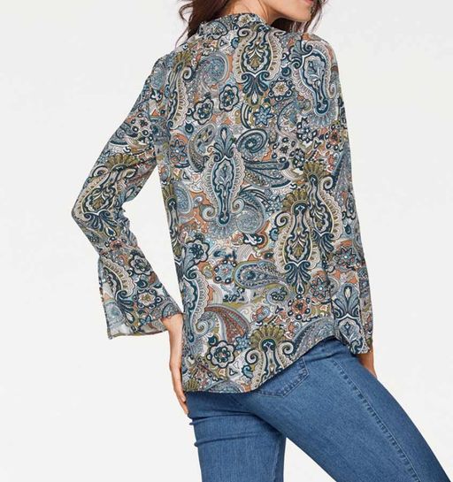 Блузка, пестрая - Patrizia dini фото 4