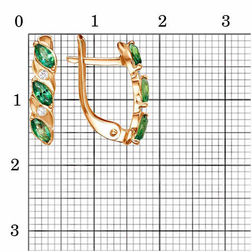 СЕРЬГИ 32114778 - Красная пресня фото 4