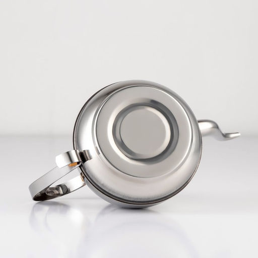 Чайник заварочный из нержавеющей стали «Леранс», 1.2 л, металлическое сито, хромированный