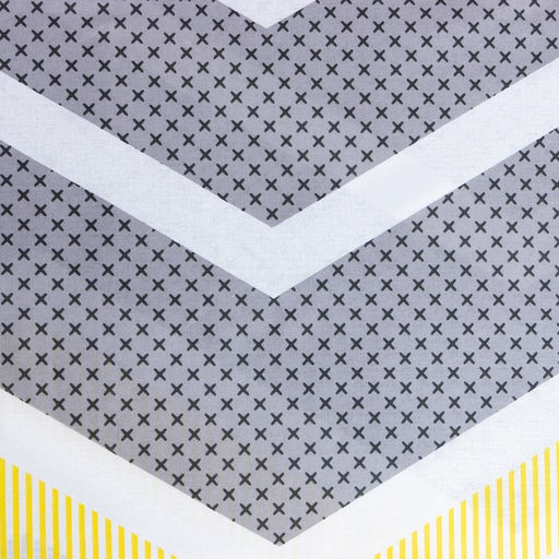Постельное бельё Этель Дуэт Gray geometry 143х215см-2шт,220х240см,50х70см-2шт, бязь, 125 г/м2 фото 10