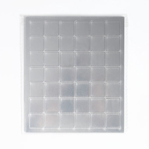 Зеркало настенное «Квадратики», на клеевой основе, акриловое, 85 шт., 2×2 см