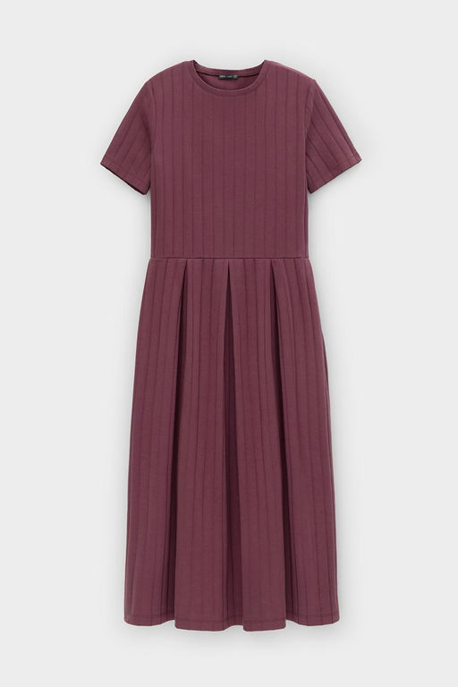 ЕВТ 5045/сливовое вино платье жен