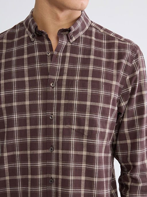 Regular Fit Ekose Erkek G?mlek