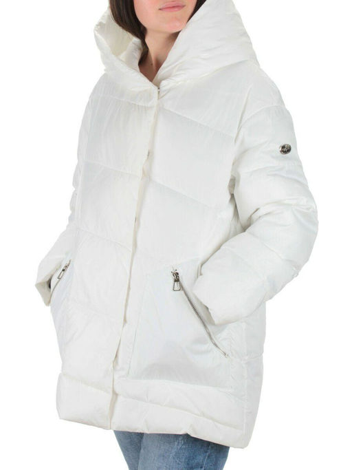 22359 WHITE Куртка зимняя женская (200 гр. холлофайбера) - Fashion фото 3