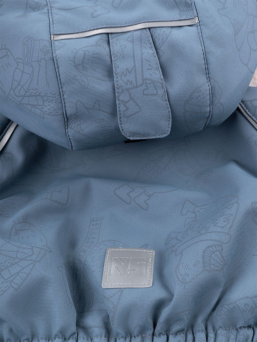 Комбинезон 8з0124 лаванда/серый - Nikastyle фото 24