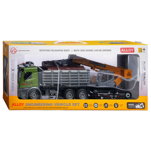 Машина "Кран мастер" в коробке