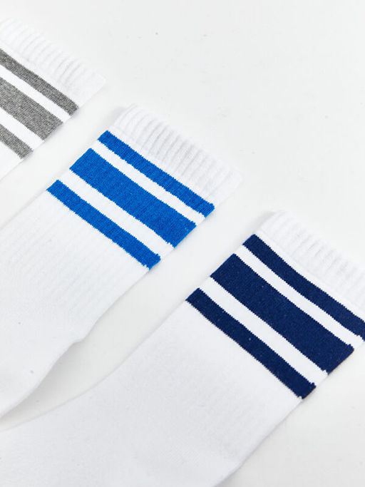 ?izgili Erkek ?ocuk Soket ?orap 5li - Waikiki фото 2