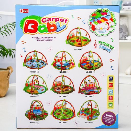 Развивающий музыкальный коврик Сказочное облако, 85х85 см, Крошка Я - Simaland фото 9