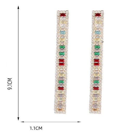 Серьги длинные арт. 11 9360 (id 259143) - Rada фото 3