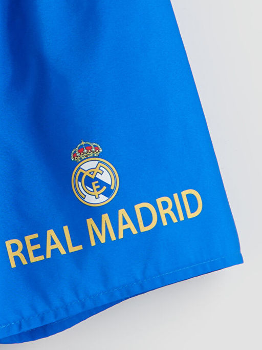 Купальные шорты Real Madrid Baskılı Erkek çocuk Deniz Şortu