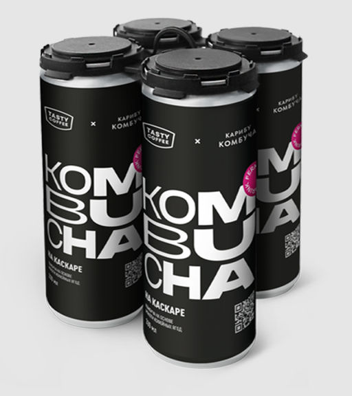 Комбуча на основе каскары