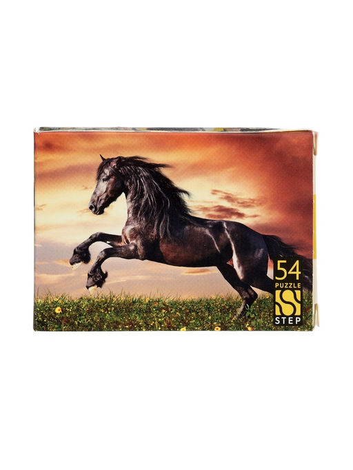 Цена за 20 шт. Пазл 54 эл. "Лошади. Символ года" МИКС