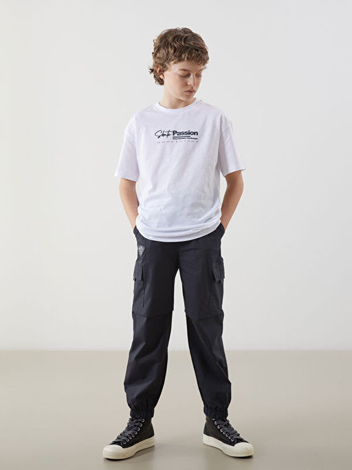 Bisiklet Yaka Erkek ?ocuk Ti??rt