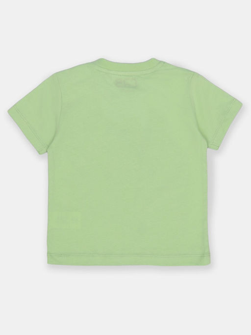 CRB wear/CSBB 63769-37-392 Футболка для мальчика,зеленый/Ex.Cherubino  фото 2