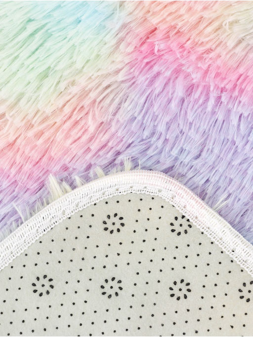 Ковер Этель 50х80 см, цвет радуга