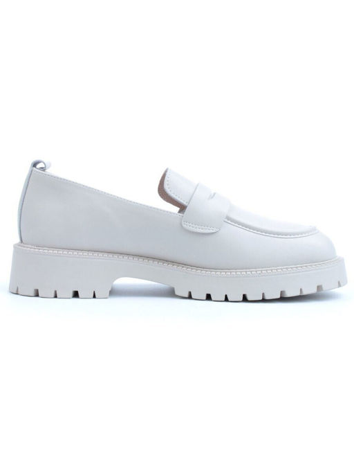 03-XR183/2 BEIGE Лоферы женские (натуральная и искусственная кожа)