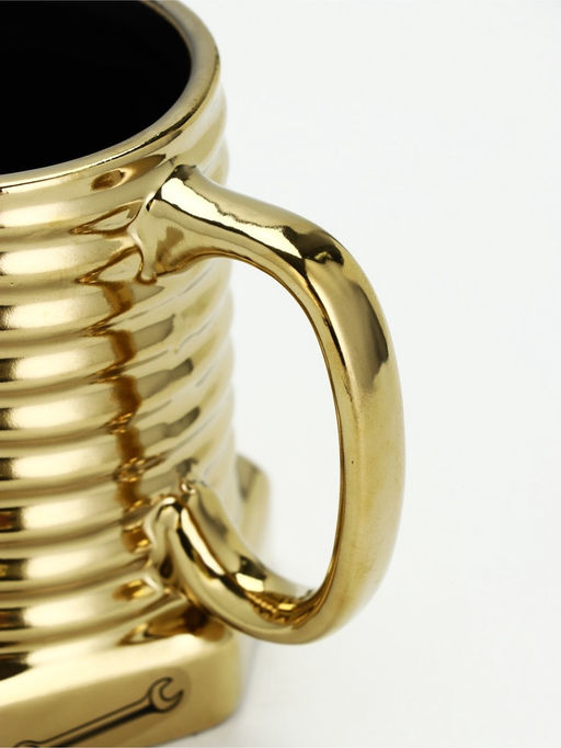 УЦЕНКА Кружка керамическая «Золотые руки», 400 мл