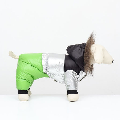 Комбинезон Пушок, размер 16 (ДС 36 см, ОГ 46 см, ОШ 35 см), зелёный - Simaland фото 2