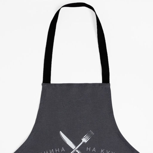 Фартук Доляна Любимый муж 70х60 см, 100% хл, 160г/м2  фото 2