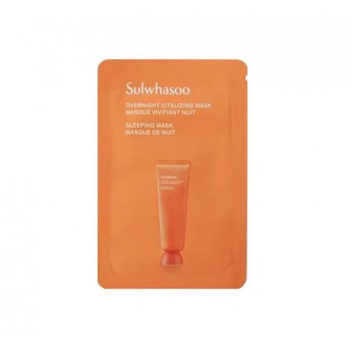 Sample Маска ночная восстанавливающая на основе восточных трав SULWHASOO Overnight Vitalizing Mask, 5ml