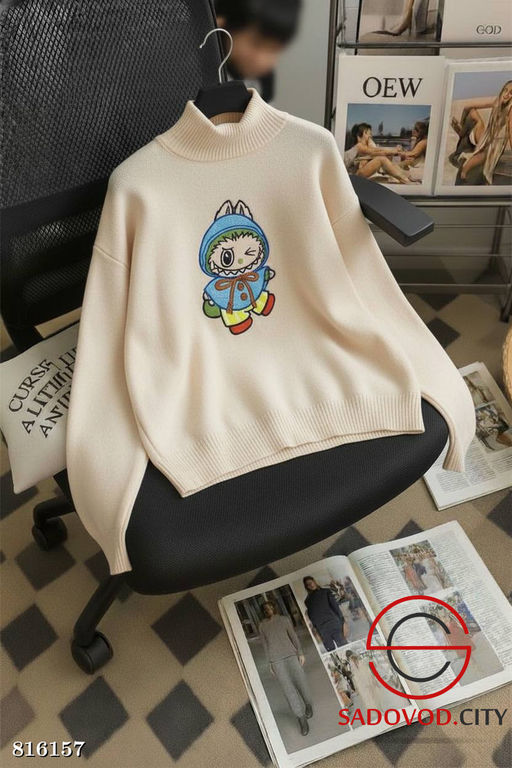 Кофта женская с рисунком - Bruno фото 7