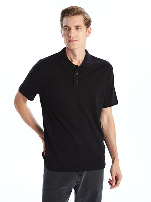 Polo Yaka K?sa Kollu Erkek Ti??rt