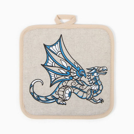 Кухонный набор НК-3518 Дуэт 1 (полотенце 35х60+прихватка 18х18) лен50%,хл50%, 160г/м - Гранд-стиль фото 2