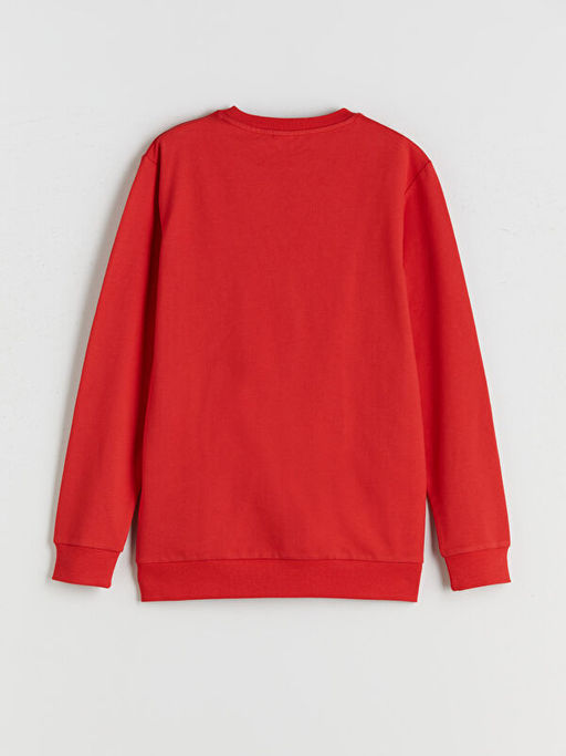 Bisiklet Yaka Erkek ?ocuk Sweatshirt