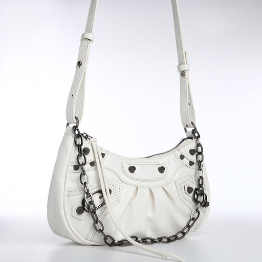 Сумка женская кросс-боди, на молнии, цвет белый - Simaland фото 4