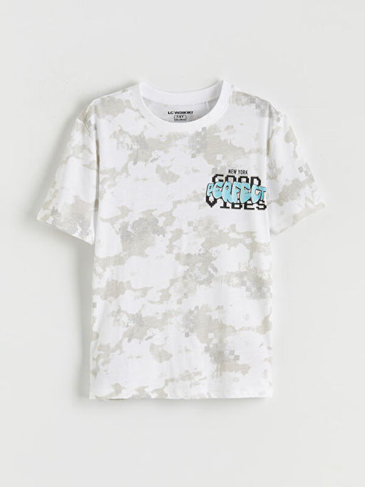 New York Bask?l? Erkek ?ocuk ?ortlu Pijama Tak?m?