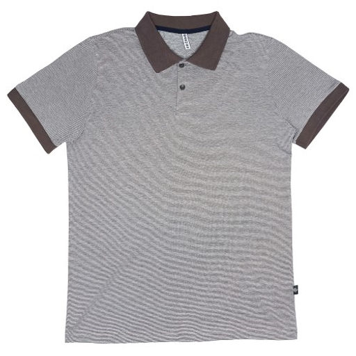 Рубашка-поло Fayz-M, (рубчик, светло-коричневый)