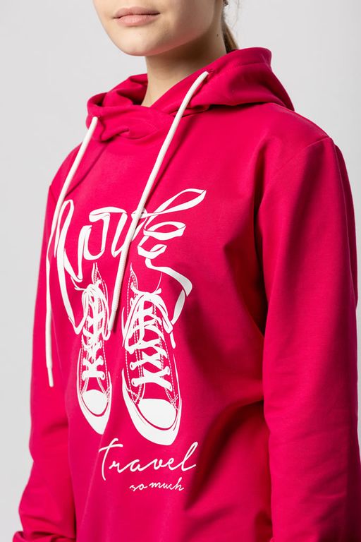 ФУТЕР 2х нитка Худи для девочки - Relay фото 5