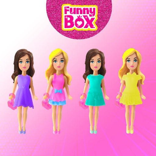 Игровой набор Funny Box Чудесные куколки: карточка, фигурка, аксессуары - Woow toys фото 4