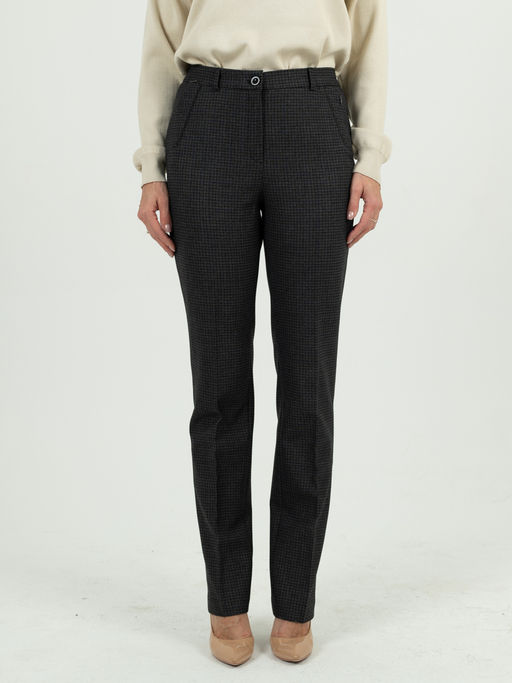 Брюки прямые по поясу сзади резинка - Трика фото 3