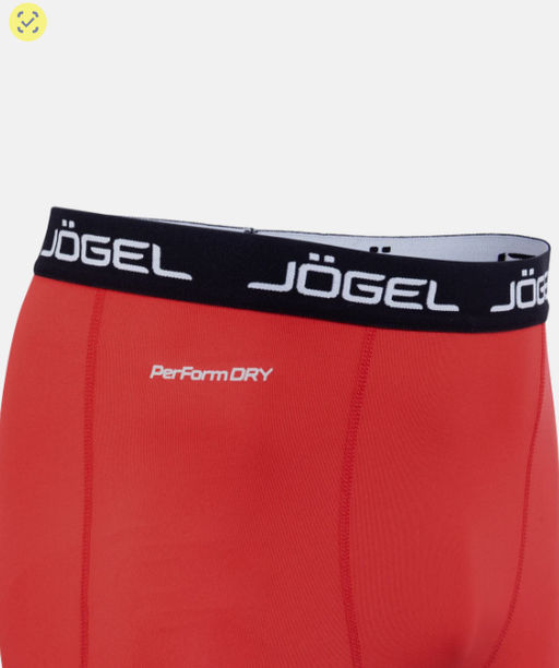 Шорты компрессионные Jogel CAMP PerFormDRY Baselayer Shorts, красный  фото 6