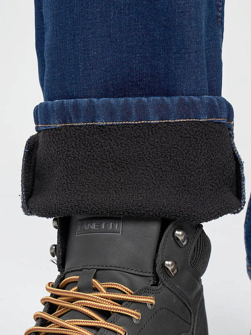 Мужские джинсы утепленные - F5 фото 14